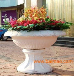 定制户外大型玻璃钢花盆与仿砂岩花盆 优势、加工工艺与价格指南