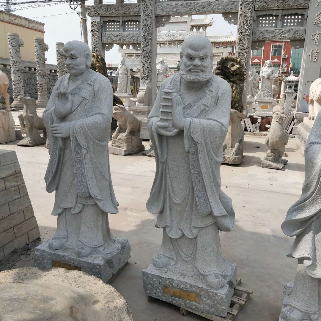 精雕细琢，传承文化 加工十八罗汉及其他石雕人物，打造美观环保的艺术珍品